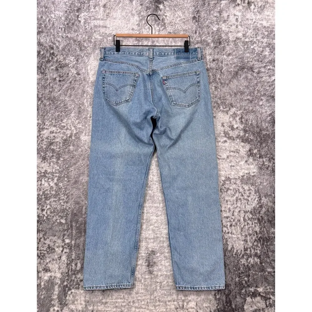 Vintage Levis Jeans 34 x 29 Mens 501 Button Fly Made in Mexico Denim